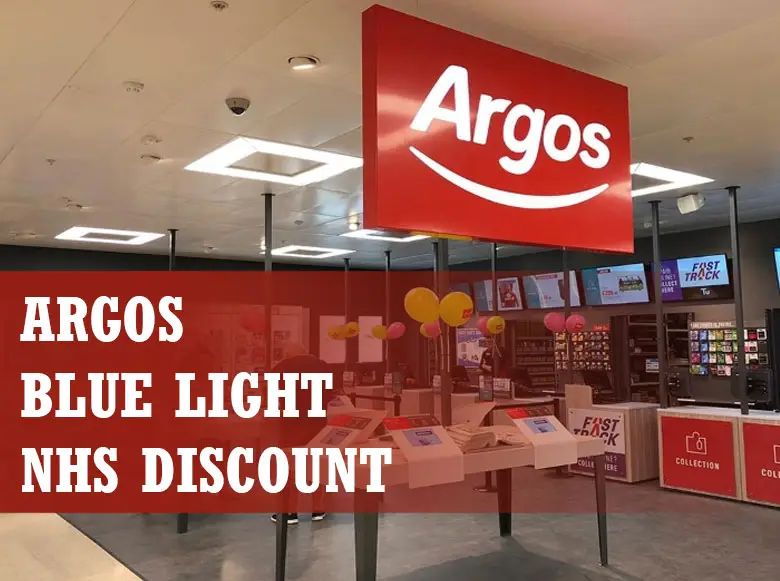 How Much Discount at Argos with Blue Light NHS?
