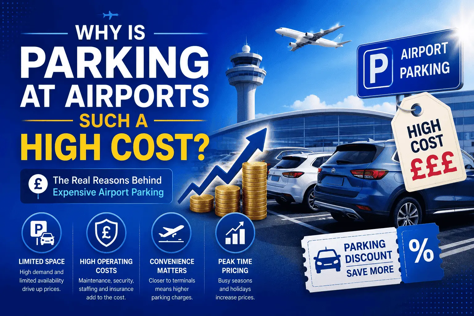Why Is Parking at Airports Such a High Cost