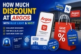 How Much Discount at Argos with Blue Light NHS?
